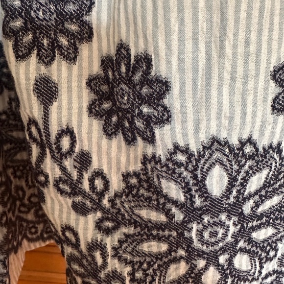 Anthropologie Maeve Seersucker Midi dress 2 - Picture 7 of 8